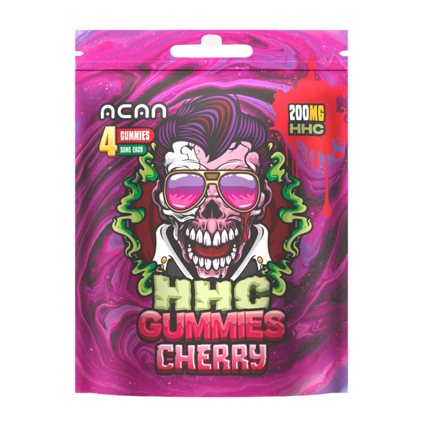 Acan HHC Gummies 200mg (4pcs)