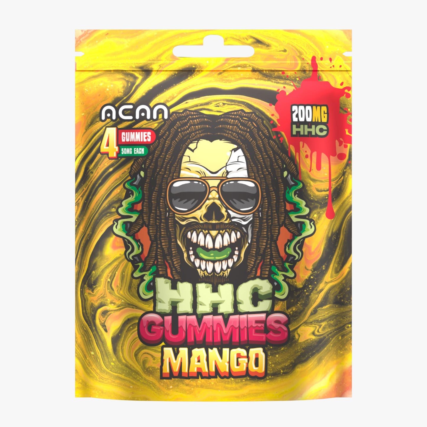 Acan HHC Gummies 200mg (4pcs)