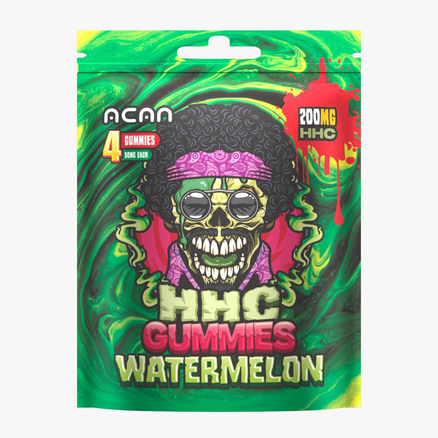 Acan HHC Gummies 200mg (4pcs)